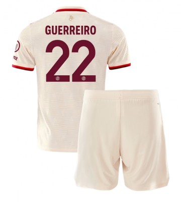 Bayern Munich Raphael Guerreiro #22 Tredje Kläder Barn 2024-25 Kortärmad (+ Korta byxor)